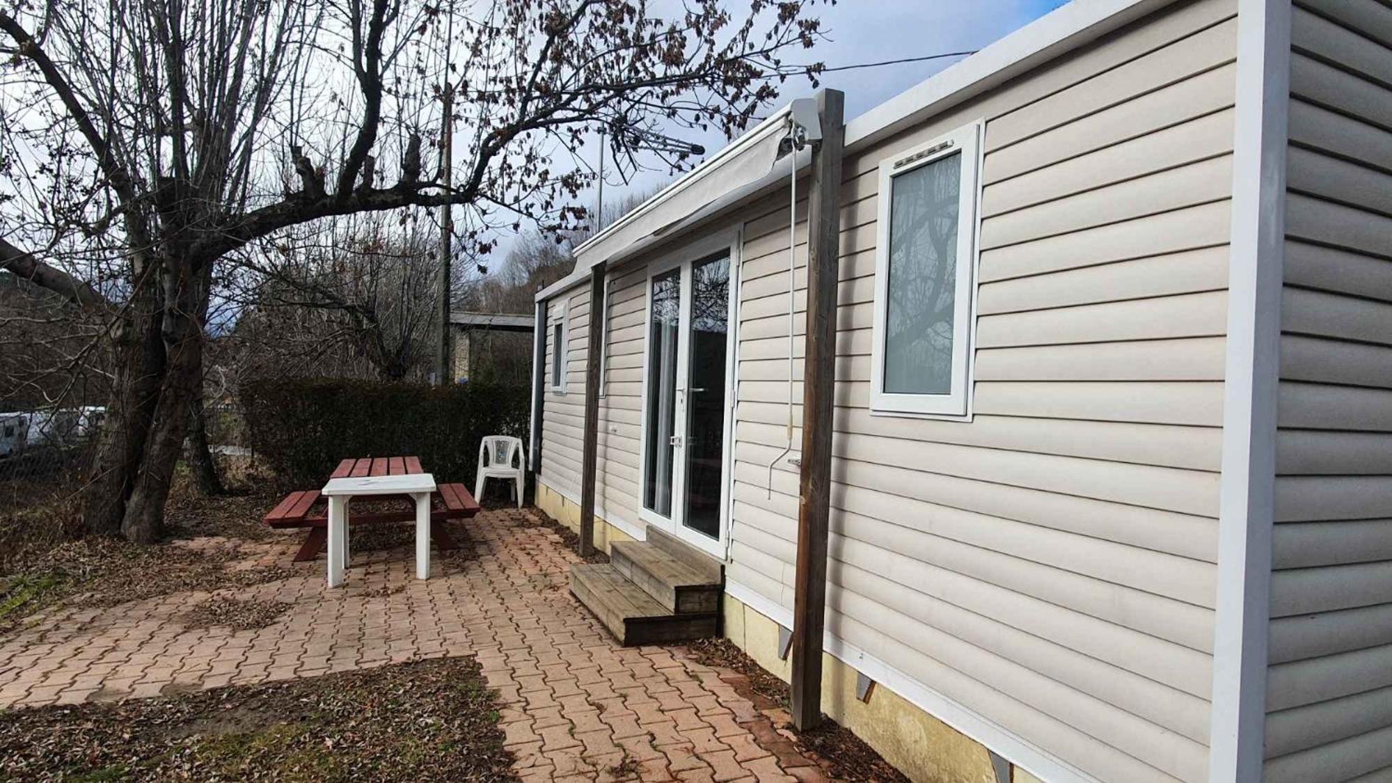 Camping L'Enclave Mobil-Home Estavar Luaran gambar