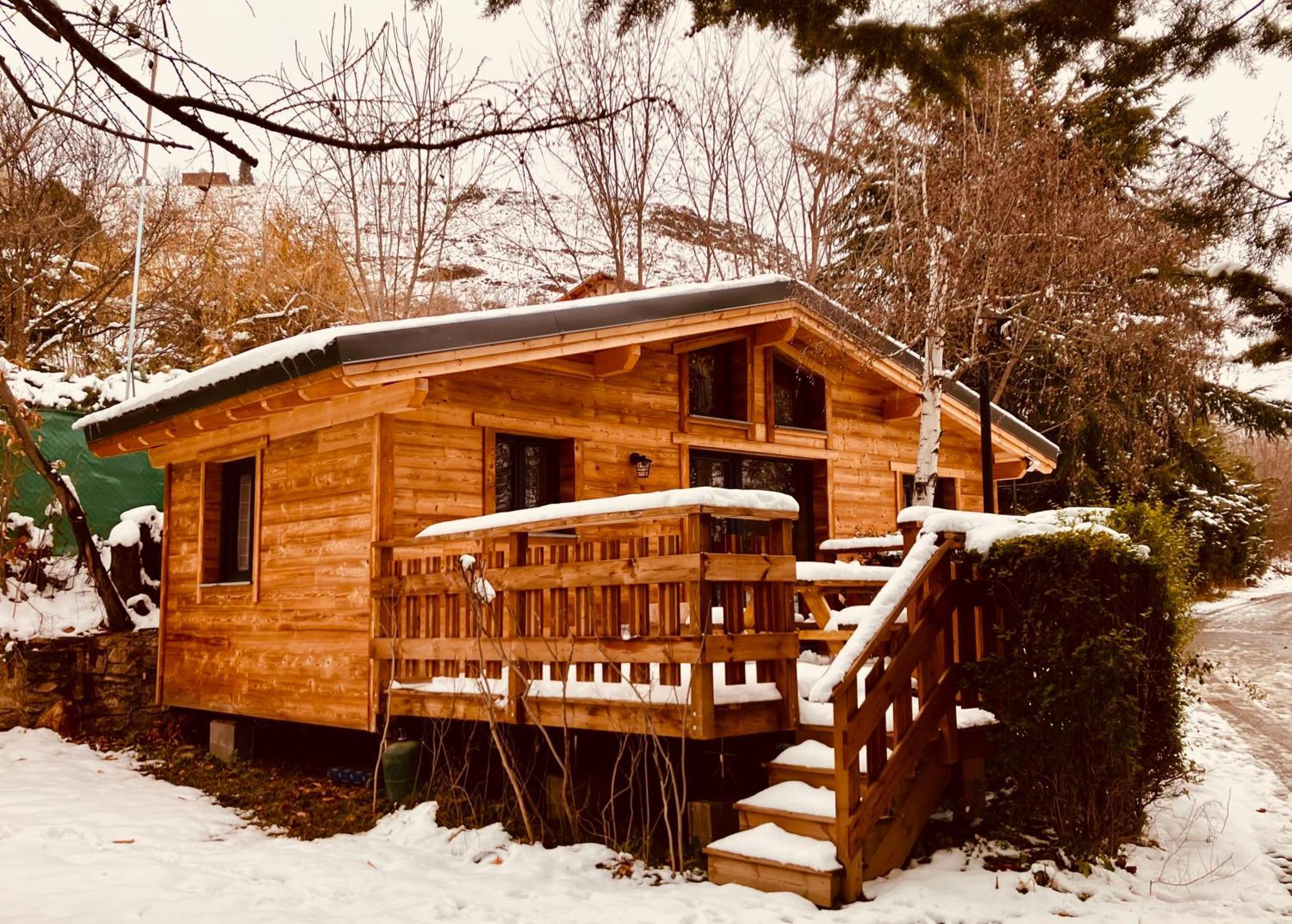 Camping L'Enclave Mobil-Home Estavar Luaran gambar